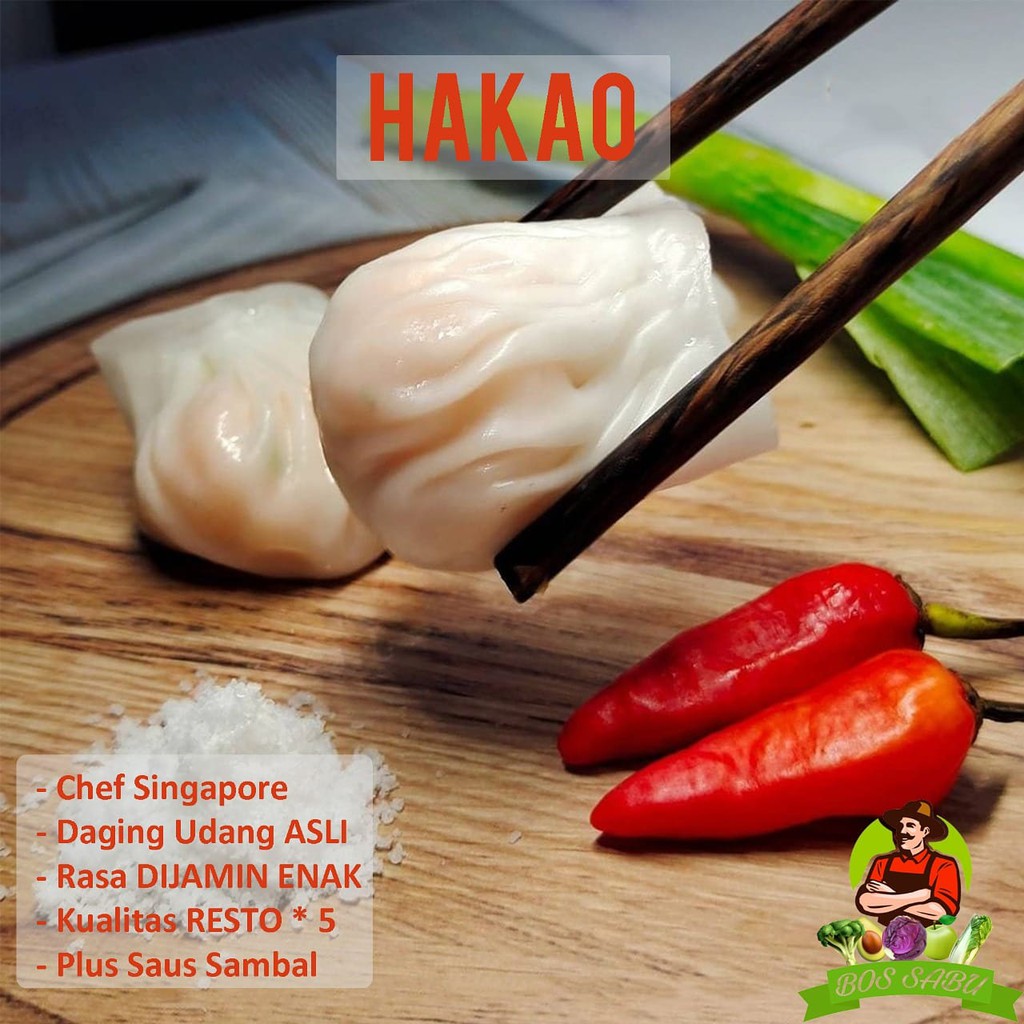 

Dimsum Hakao Premium Halal 12 Pcs Frozen 300Gr
