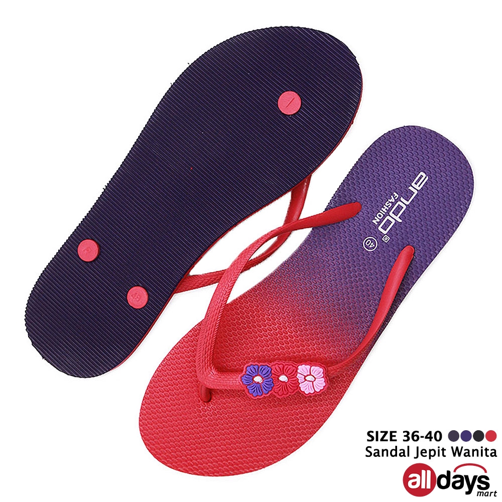 Ando Sandal Jepit Casual Wanita Haruka Size 36-40