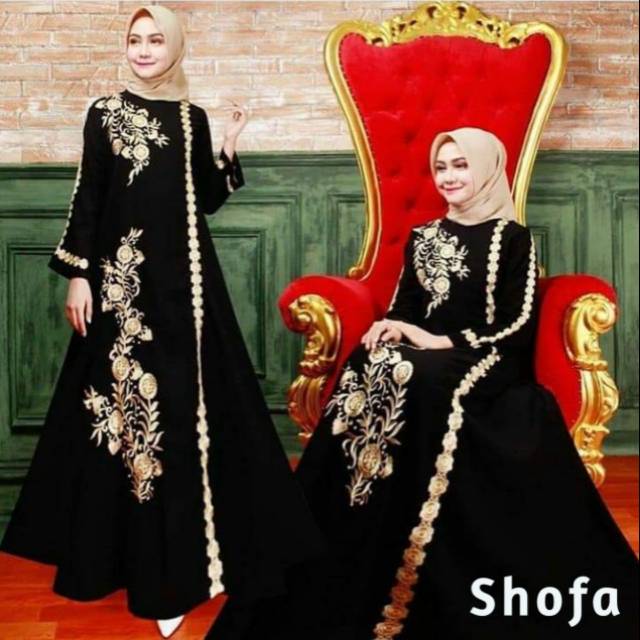 GALLERY ABAYA EXCLUSIVE ABAYA BORDIR SHOFA