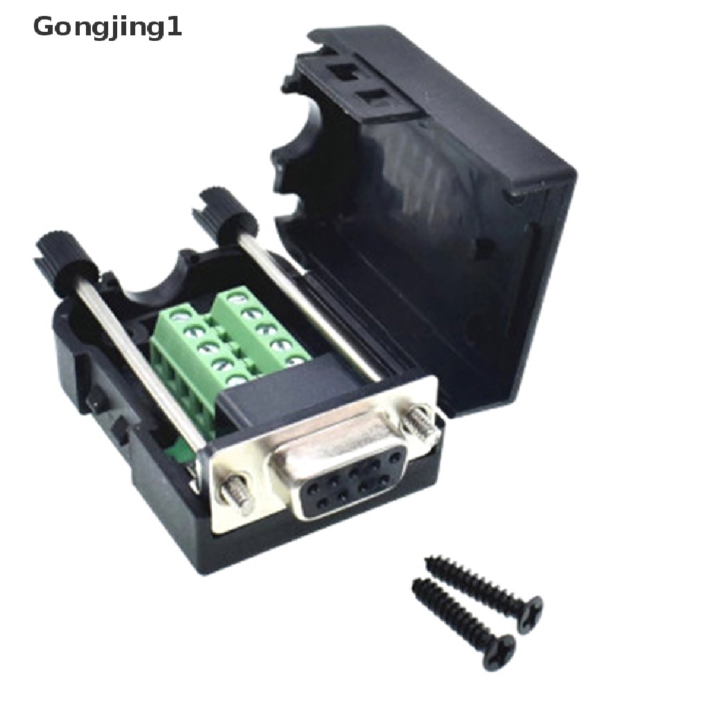 Gongjing1 DB9 COM RS232 Konektor Terminal Sinyal Male Female