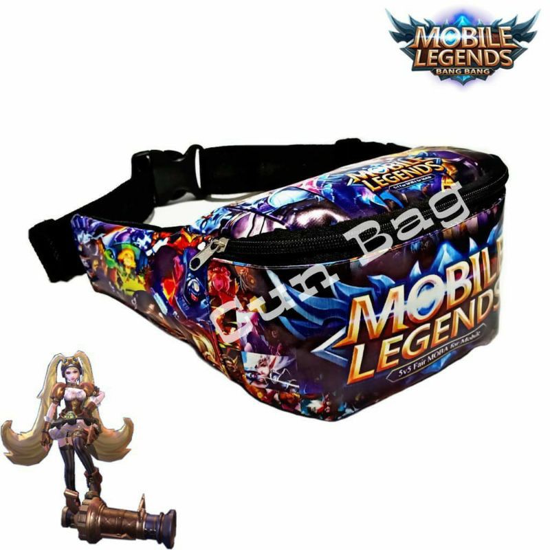 waistbag anak mmobile legend tas anak slempang murah tas karakter mobile legend