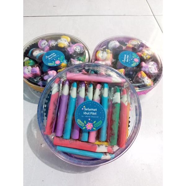 

coklat karakter pensil