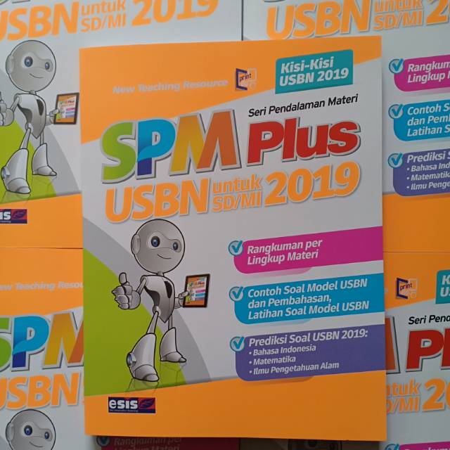 Buku SPM Plus USBN SD/Mi Erlangga kisi-kisi USBN 2019
