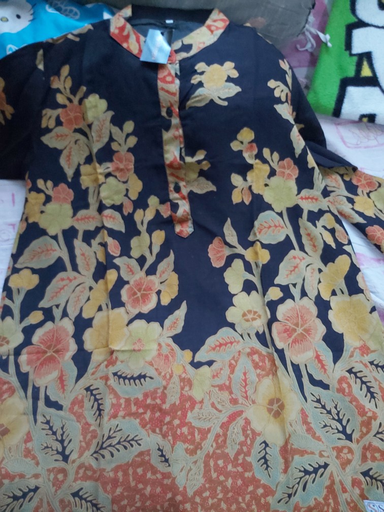 Shanaya Batik Tunik Kania Paris Bahan Adem Halus Nyaman Di Pakai Di Acara Resmi Dan Kasual