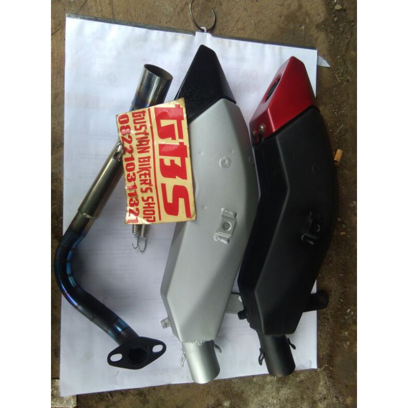 knalpot klx pnp xride old 115