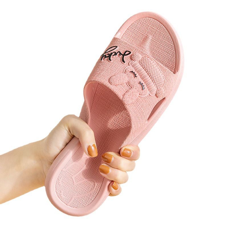 Sandal Jelly Wanita Lucu Karakter Boneka Slop Karet 178