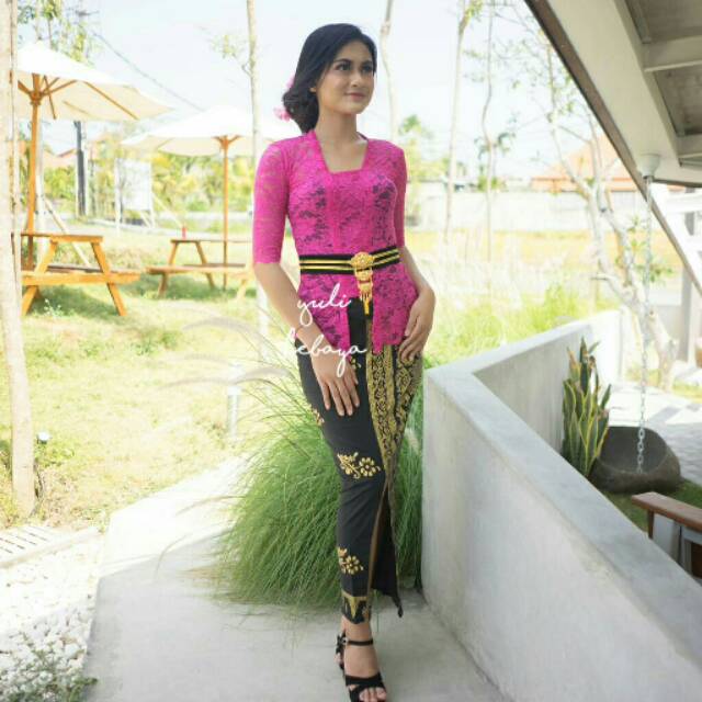 Set kebaya bali kutubaru , kebaya murah | yuli kebaya