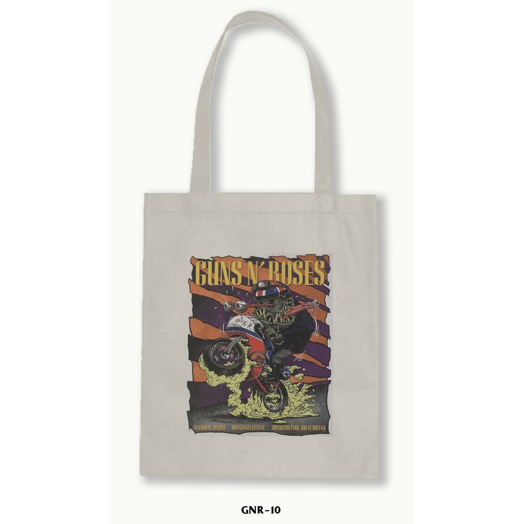 TOTE BAG BLACU 30X40 -Guns N' Roses 02