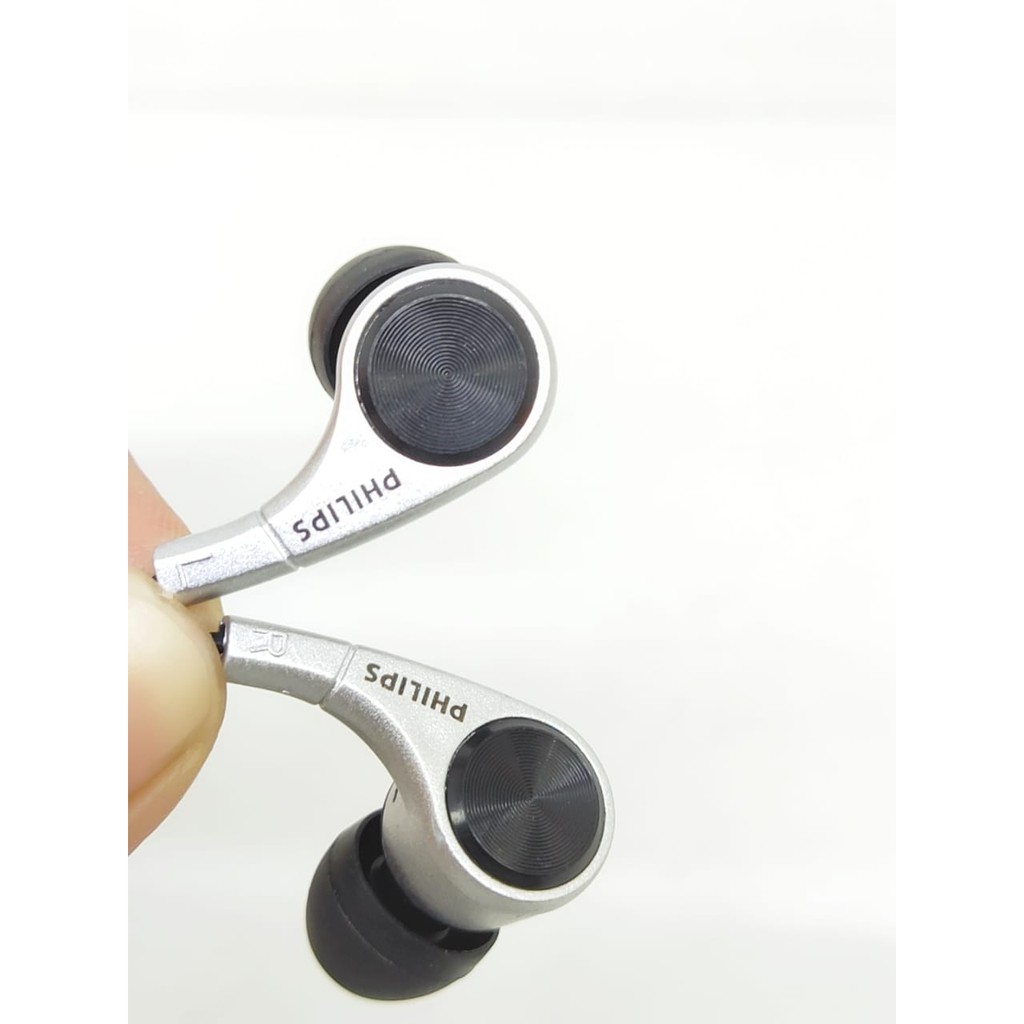 AT-036 Headset PHILIPS Magnetic Design Super Bass Audio AUX 3.5mm with Mic Earphone