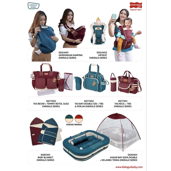 Dialogue Tas Kecil + Tempat Botol Susu Prime Series DGT7407