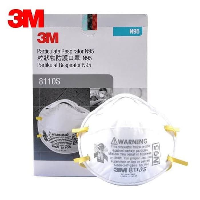 Star 3M 8110S N95 Disposible Children Dust Mask - Masker Debu untuk anak Limited