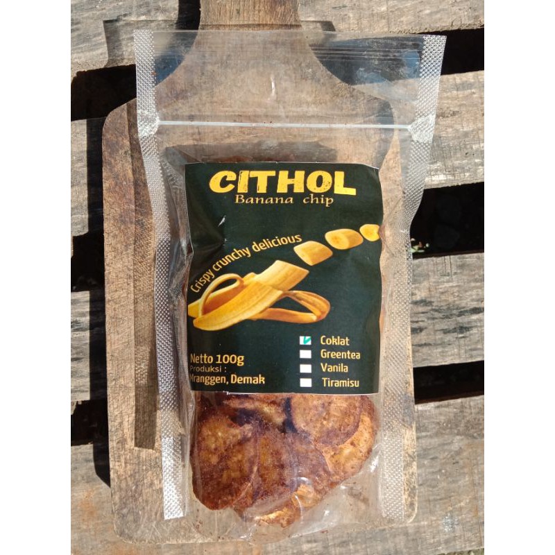 

keripik pisang coklat cithol