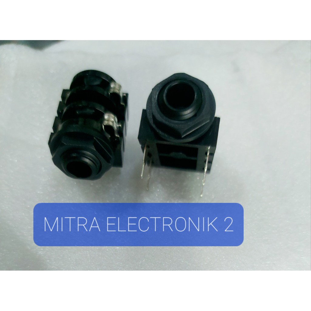 Soket Microphone Soket akai hitam 6,5mm