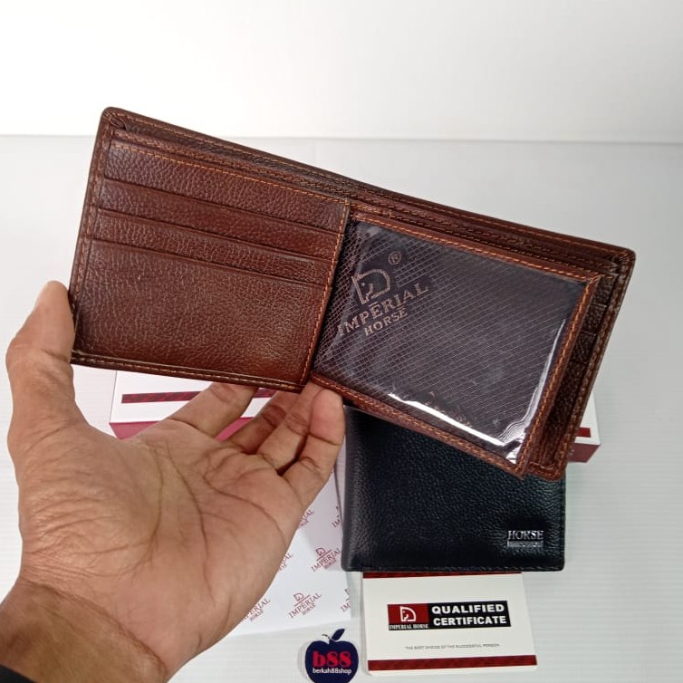 DOMPET KULIT ASLI IMPORT PRIA IMPERIAL HORSE 888-9 BRANDED