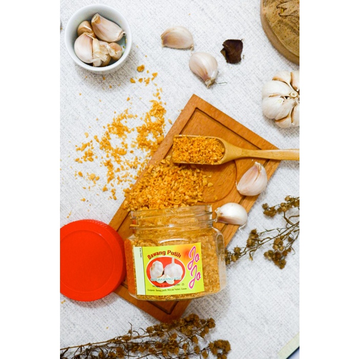 

10cscss Bawang Putih Jojo Cincang Toples 130 Gr First Hand Dscscv