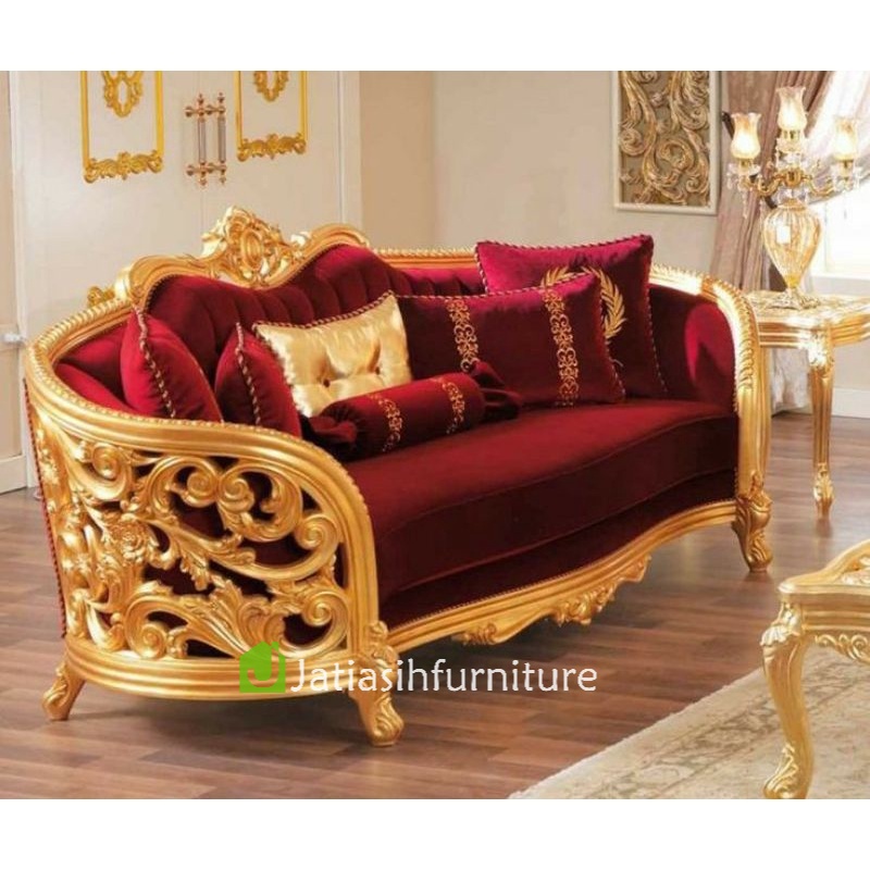 JA King Sofa Coroa Modern , Sofa dekorasi pelaminan