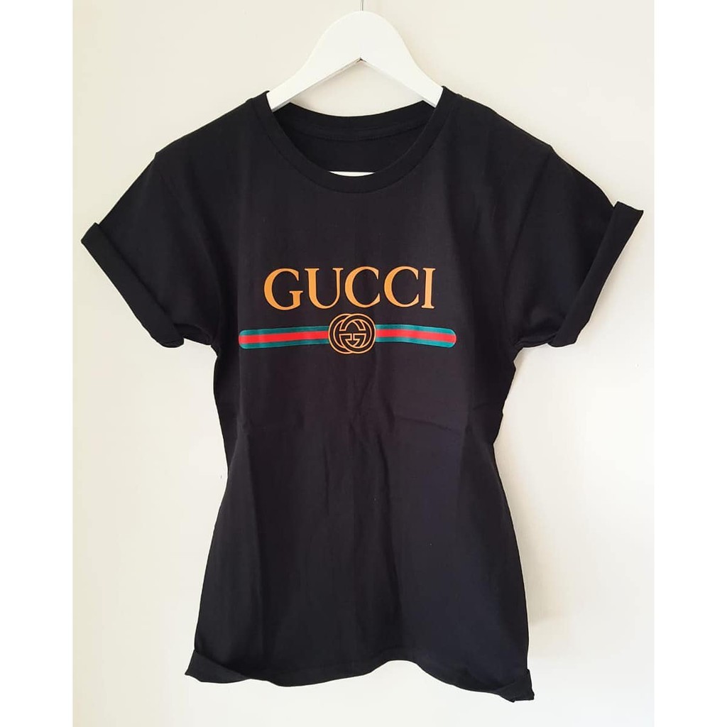 Kaos Gucci Warna Hitam Putih