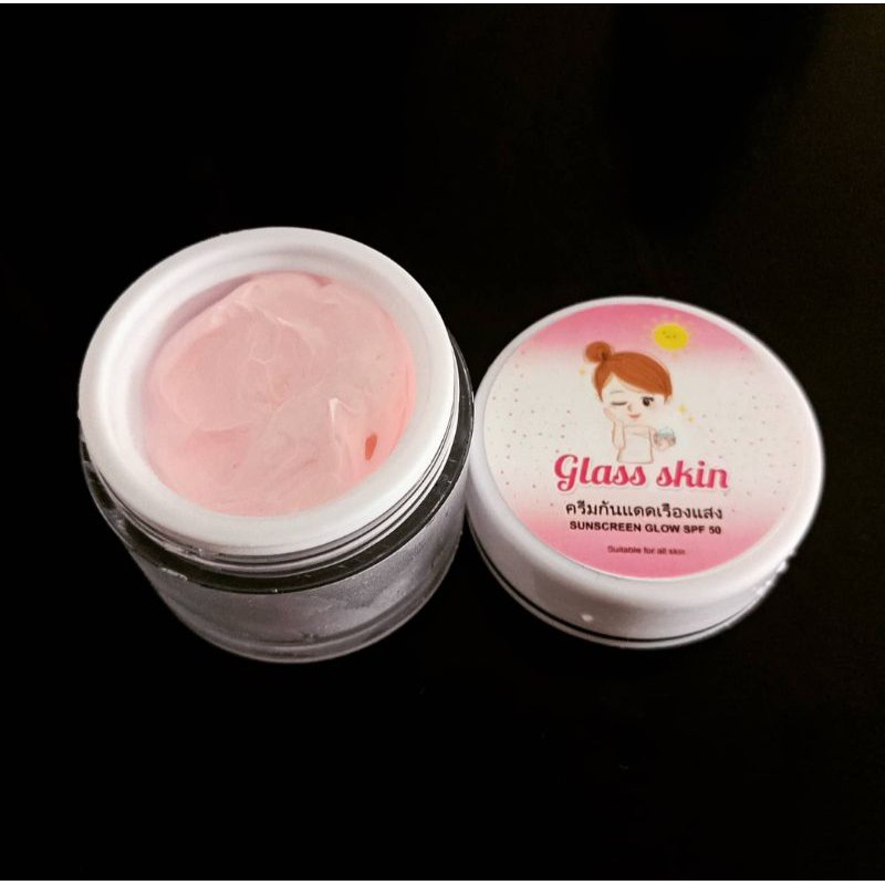 sunscreen glass skin