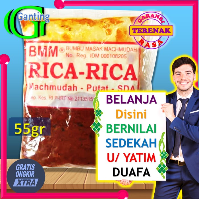 

Bumbu Instan Masak Mahmudah Machmudah BMM Rica-Rica soto Rawon pecel sate bamboe Padang Sajiku