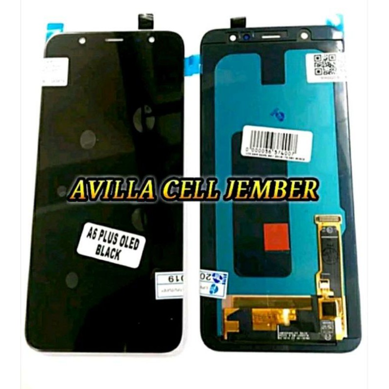 LCD TOUCHSCREEN FULLSET ORIGINAL OLED SAMSUNG GALAXY A6 PLUS 2018 A605 A605GZ-J805