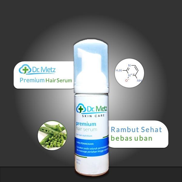 Dr. Metz Premium Hair Serum Nutrisi Rambut dan Penghilang Uban Permanen Terlaris