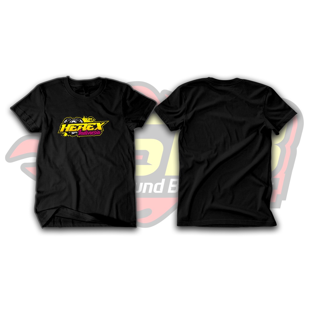 Kaos Racing Sponsor Motor Kualitas Distro  - Herex Indonesia