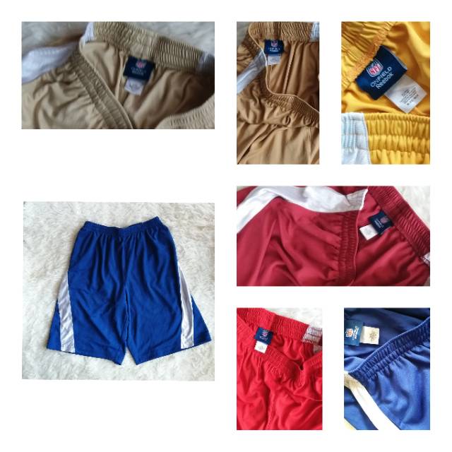 Celana pendek NFL Onfield R*EBOK anak JUNIOR & DEWASA/ celana olahraga/celana basket/ celana futsal