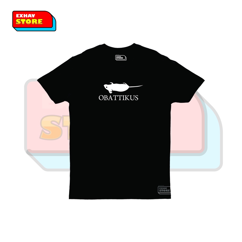 KAOS LUCU PLESETAN BRAND ATTICUS | OBATTIKUS | READY SIZE S-XXXL | UNISEX