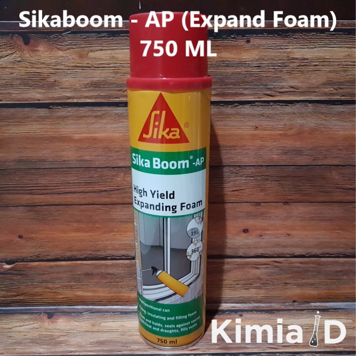 Sikaboom AP - 750 ML - Polyurethane Foam - PU Foam - Sealant Foam - Kedap Air - Insulasi