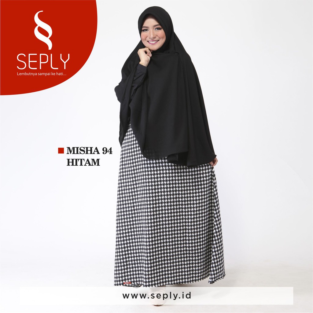 Gamis Syar'i Seply Misha 04 Original Cantik