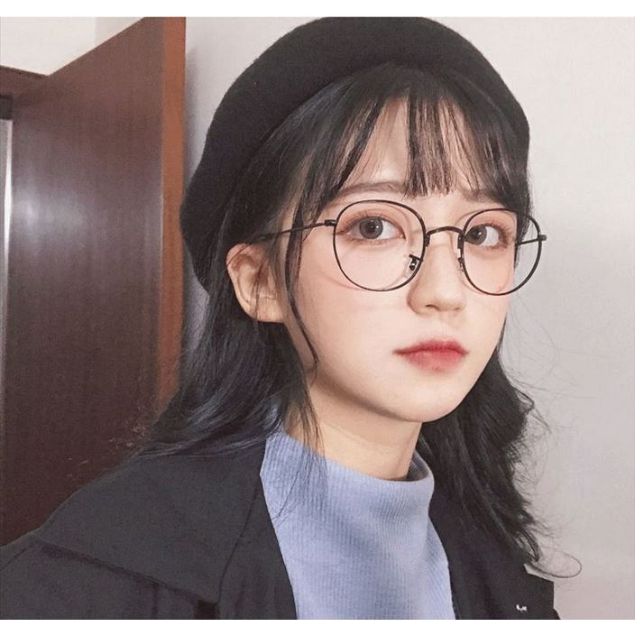 BV.ID KC096 Kacamata Retro Vintage Transparant Unisex Eyeglasses Lensa Fullrim Fashion Korean Cod