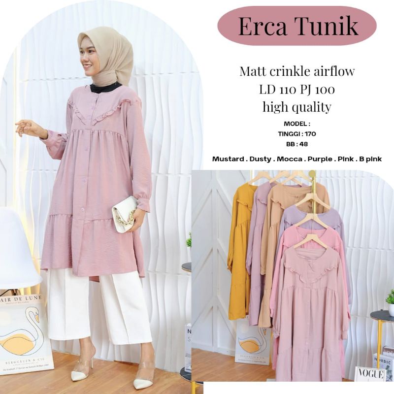 Erca Tunik/Tunik Crinkle/Tunik Premium