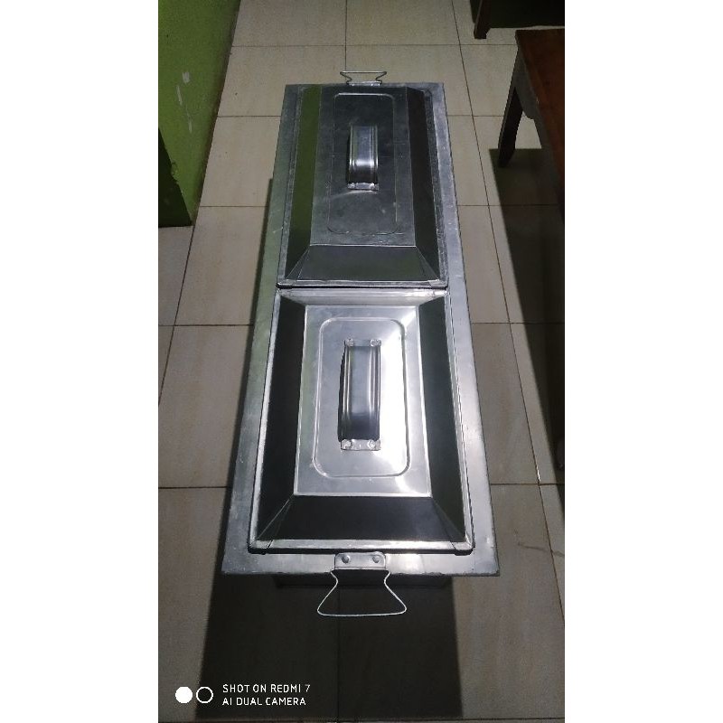 dandang bakso kotak isi dua kuah bonus panci