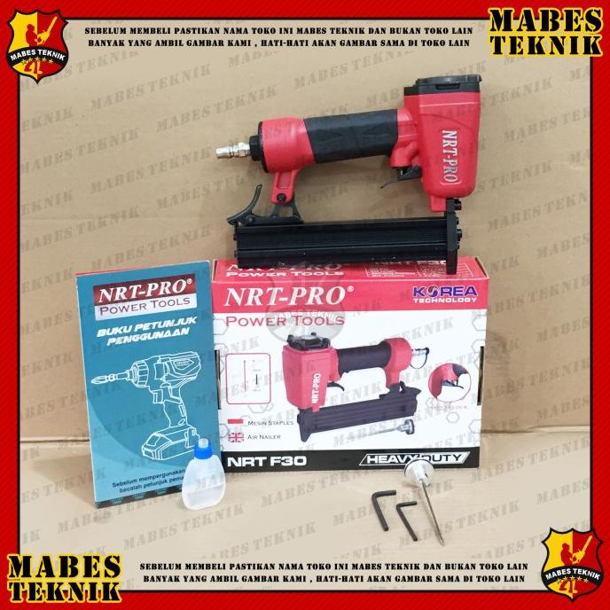 

NRT-PRO F 30 / MESIN STAPLES GUN PNEUMATIC / PAKU TEMBAK F30 --Termurah--