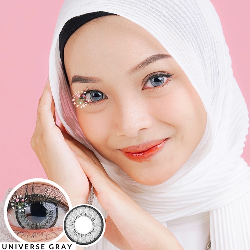 softlens new universe grey big eye cetar original korea