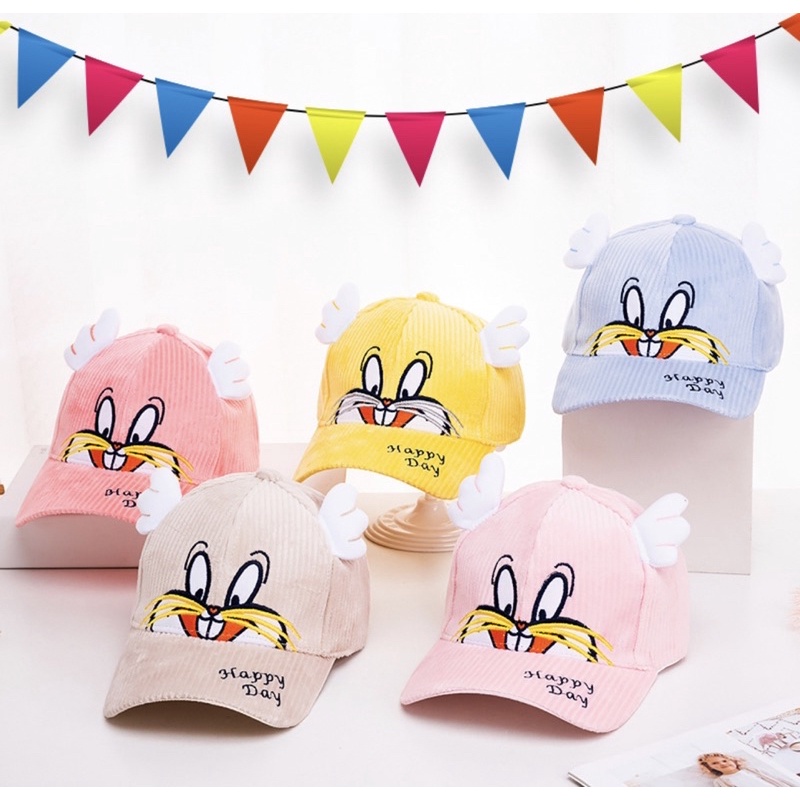 Topi Baseball Anak Model Looney Tunes Bahan Lembut / Kids Toddler Baseball Hat