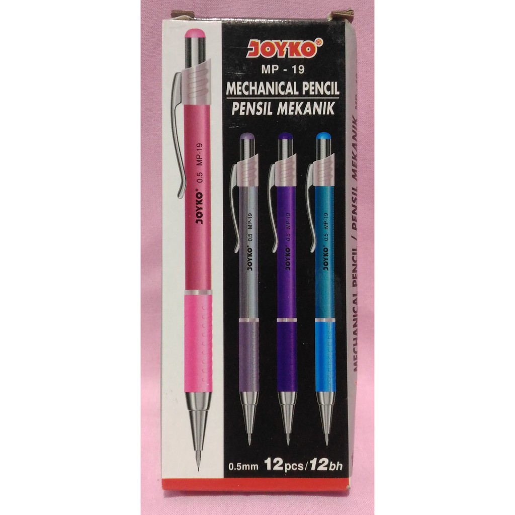 

Pensil Mekanik Cetek Joyko Tipis 0.5 MP-19 1pcs Bagus READY STOCK