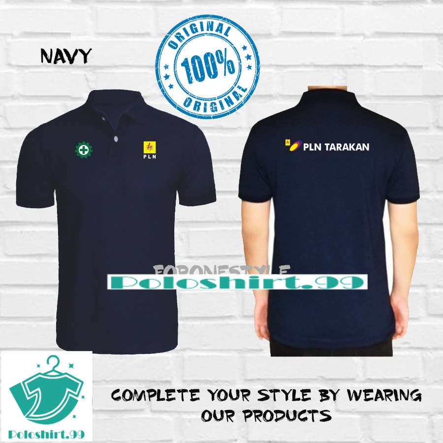 Kaos Kerah / POLO SHIRT PLN TARAKAN