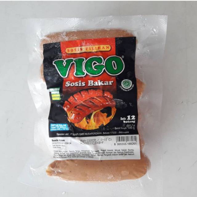 

VIGO Sosis Bakar Original 500gr 9 cm dan 14 cm