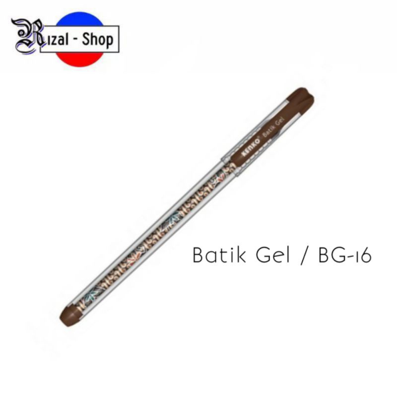 

Pulpen / Bolpen Kenko Batik Gel BG-16 0.5 mm
