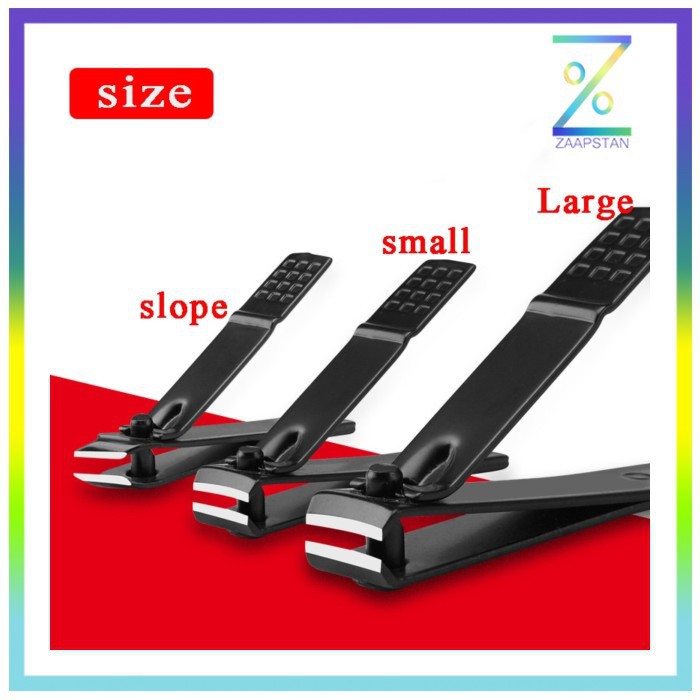 PIPI Gunting Kuku Manicure Pedicure Professional Y-02ZJQ Black Grab Medan