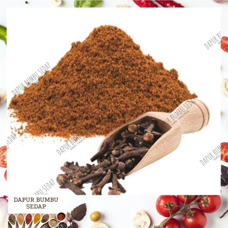 

✅ [COD] Cengkeh Bubuk Rempah Herbal Bumbu Dapur 100% ASLI Rempah Kualitas Premium isi 100 Gram