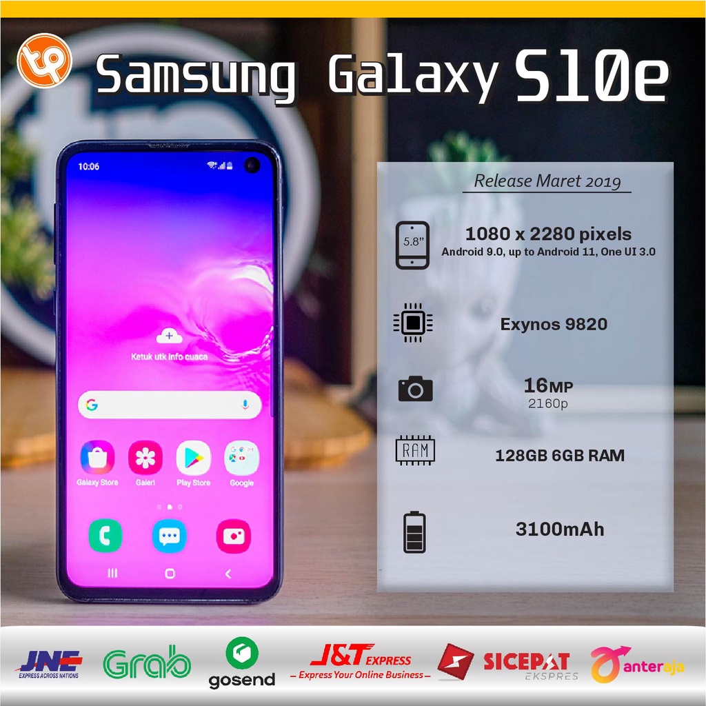 Samsung Galaxy s10 | s10 plus | s10 e | s10 lite  android hp bekas second resmi-1