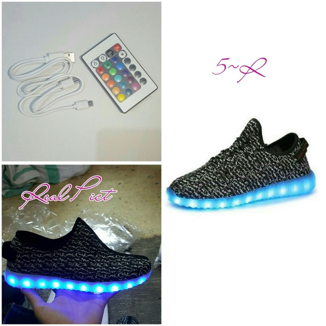 LEDSHOES YEZZY IMPORT WITH REMOTE