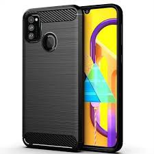 CASE SLIM FIT CARBON IPAKY SAMSUNG GALAXY A21S SOFTCASE - FA