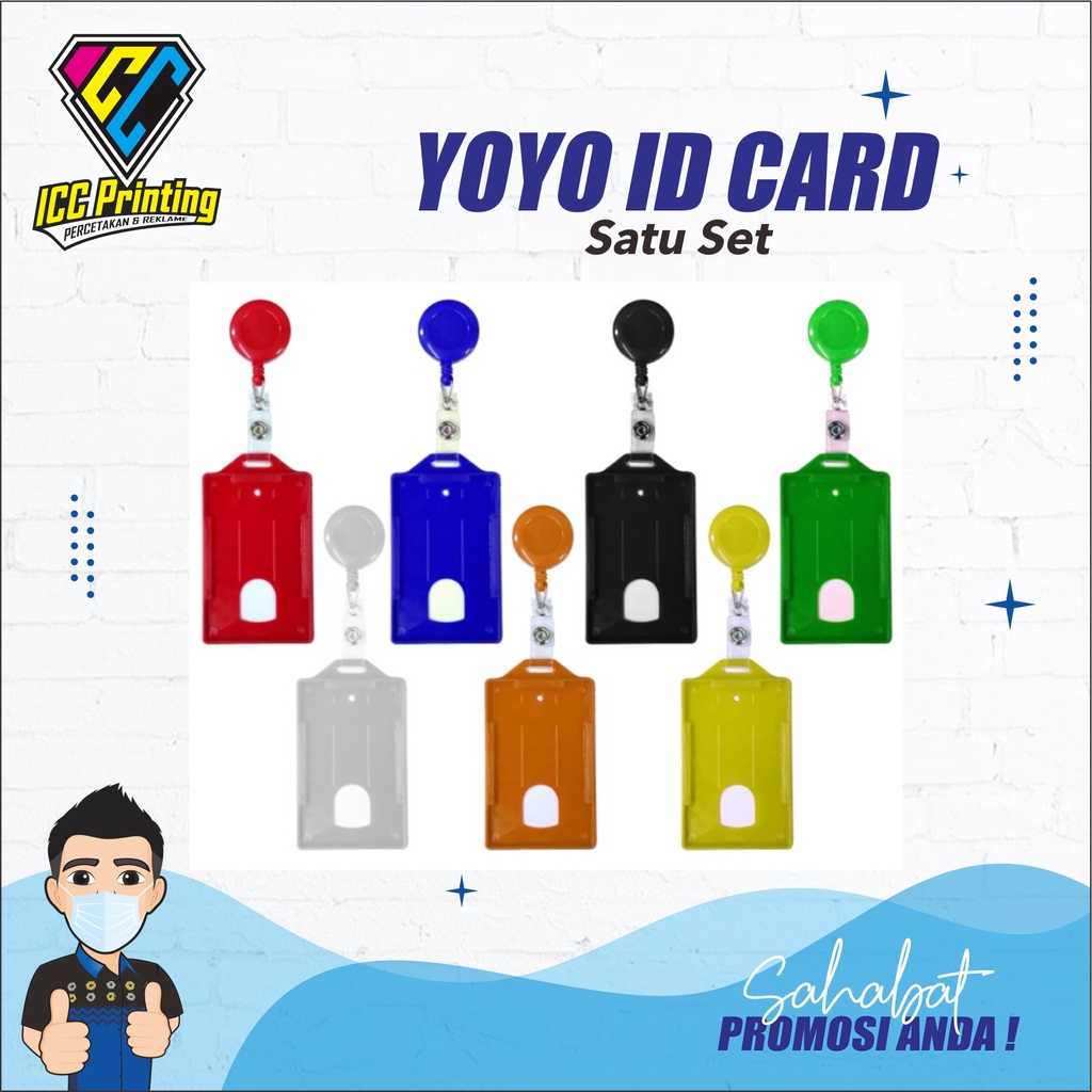 

Yoyo ID Card Satu Set