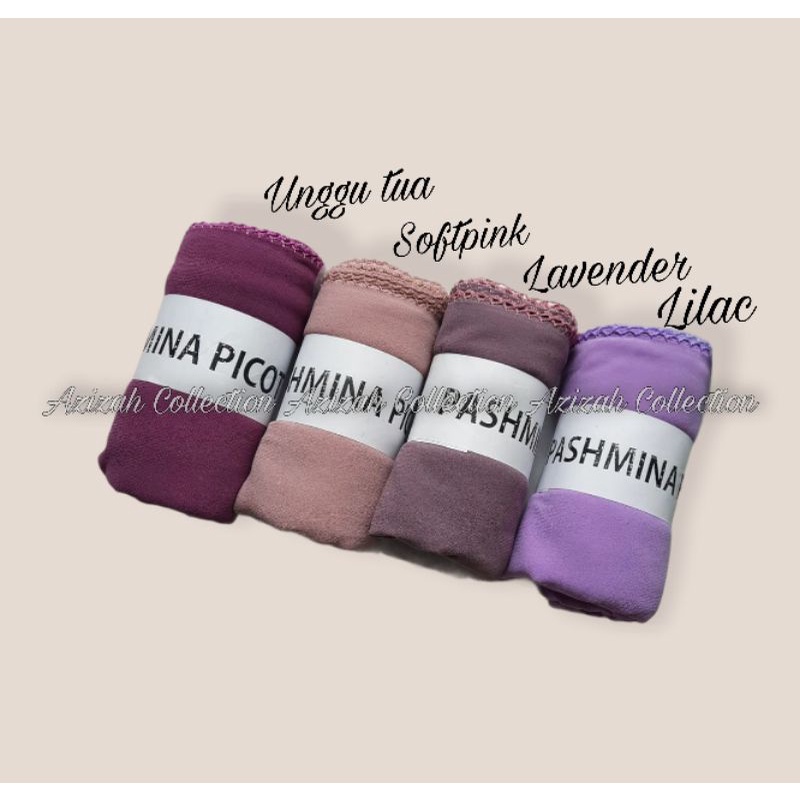 PROMO !!! Pashmina Crochet/ Pashmina Picot/ Pashmina Crochet