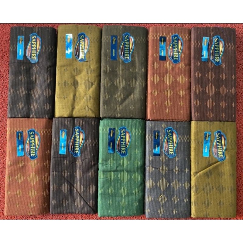 Sarung Sapphire motif Jaring