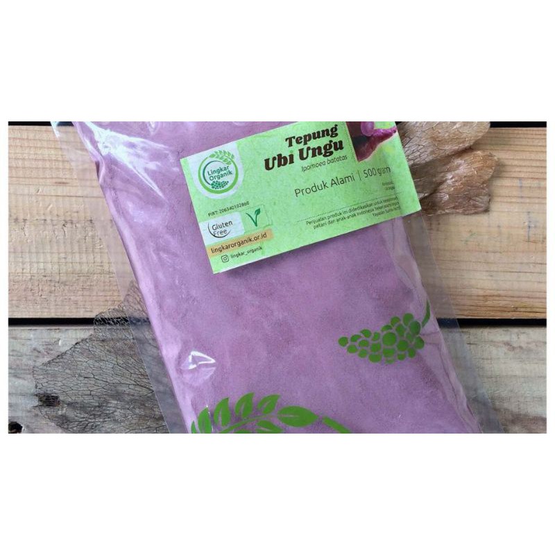 

Tepung Ubi Ungu Lingkar Organik / Tepung Ubi Gluten free