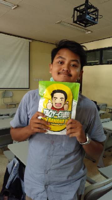 

Keripik pisang Taqychan rasa Spicy Chan Pusat Depok